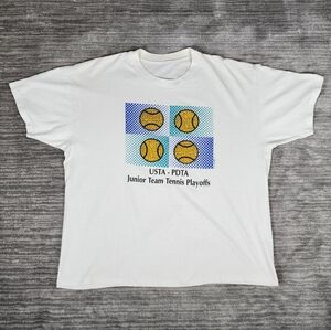 Vintage 1992 Single Stitch Tennis Shirt